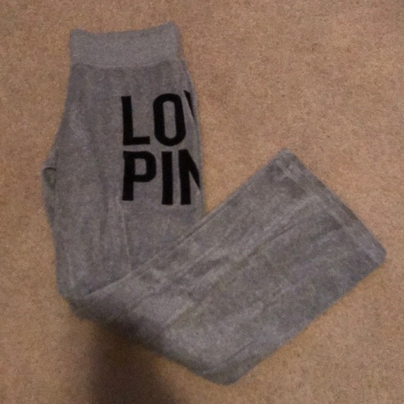 PINK Victoria's Secret Pants - PINK Velour Sweatpants